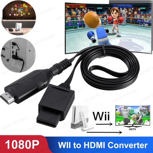 Wii hdmi cable converter - to,