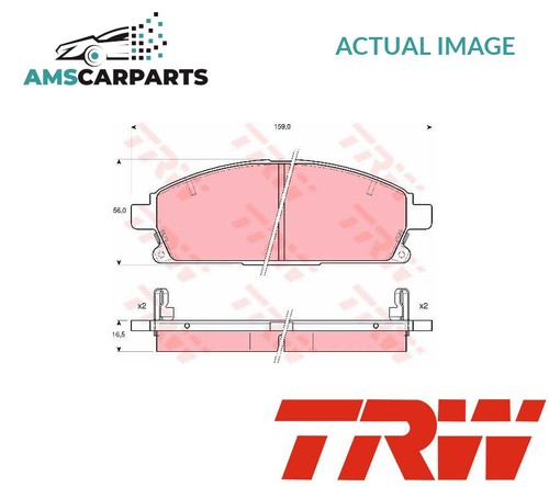 Brake pads set braking pad - brake,