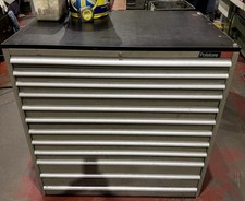 Polstore Workshop / Garage / Industrial Full Extension Storage Cabinet empty 