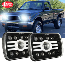 2pcs 7x6" 5x7'' LED Faros