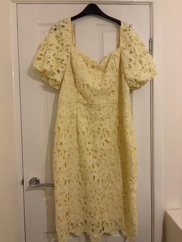 Yellow lipsy dress