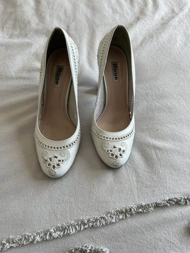 Dune london white high shoes - dune,