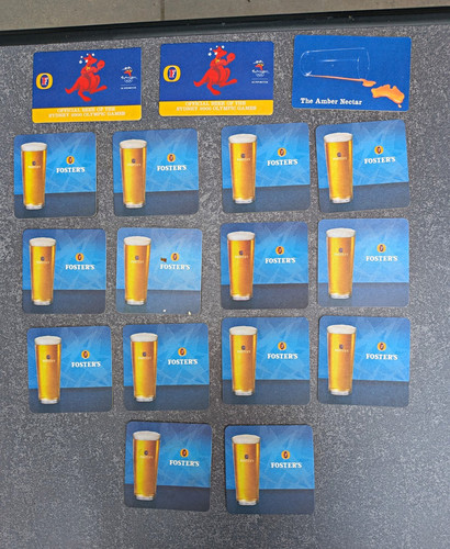 Vintage fosters lager - fosters, beer