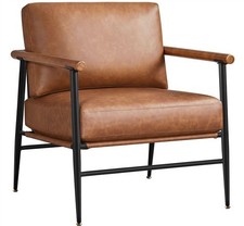 PU Leather Accent Chair Lounge