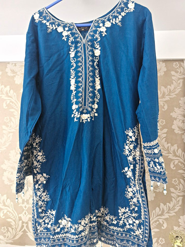 Women blue embroidered - women’s,