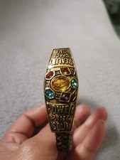 Gold Thanos bracelet Infinity Gauntlet 