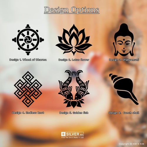 925 silver dharma - 925, necklace