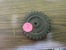 vintage wyandotte truck one rubber tire for parts