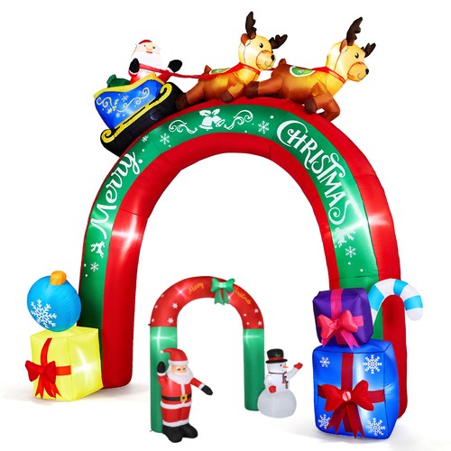 Christmas inflatable arch - inflatable, with