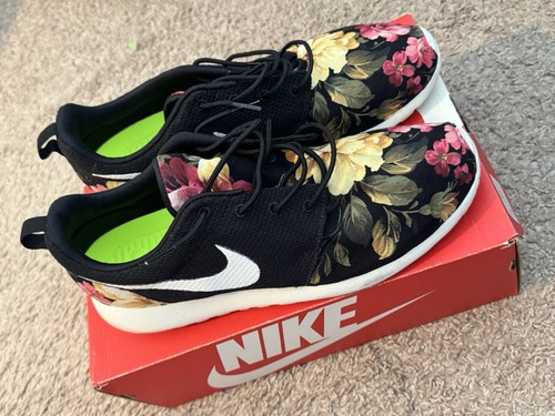 Nike roshe run custom - run, floral