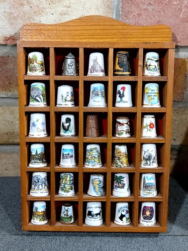 Thimble display case - display,