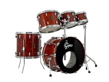 Gretsch USA 80's 22" Drum Kit, Walnut Gloss