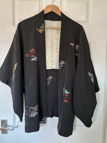 Japanese vintage kimono haori - japanese,