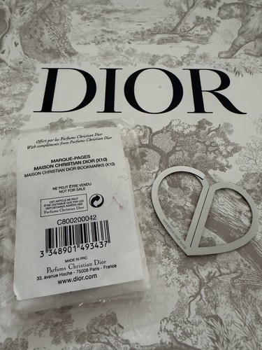 Christian dior silver - dior, bookmark