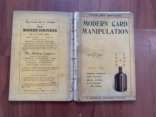 Modern card manipulation - card,