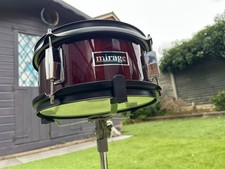 MIRAGE 10''x 05'' Junior Snare Drum  with Stand - Wine Red