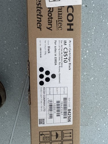 Original ricoh 842506 black - 842506,