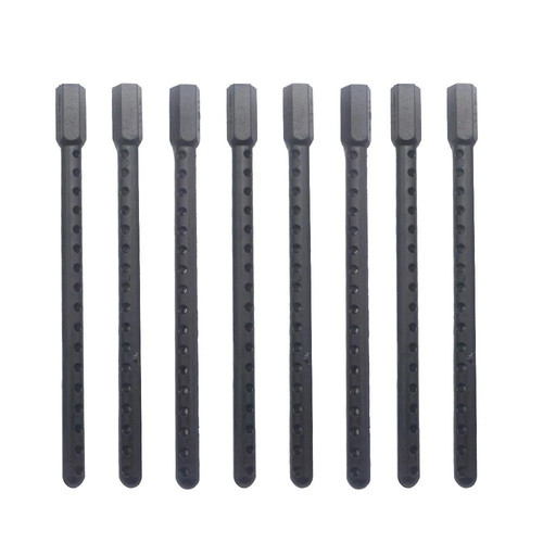 8pcs plastic body - plastic, post