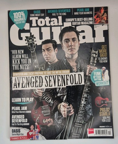 Total guitar magazine october - total,