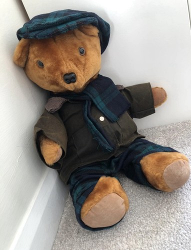 Teddy bear scottish farmer - bear,