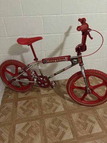 1979 nickel plated mongoose