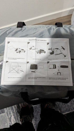 Person bed truck tent - 2, top