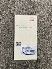 Genuine Audi TT Mk1 Owners