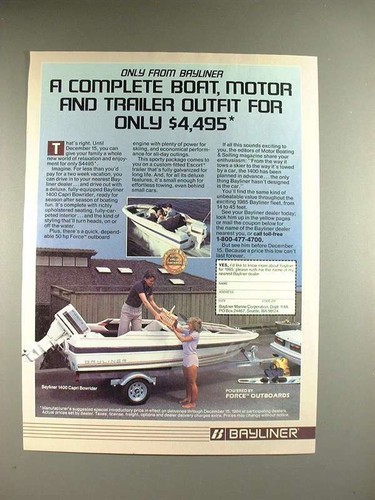 1984 bayliner 1400 capri - 1984,