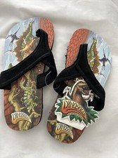 Brand New Kids Dinosoles Flipflopasaurs  - Size: UK 2-3 C16 