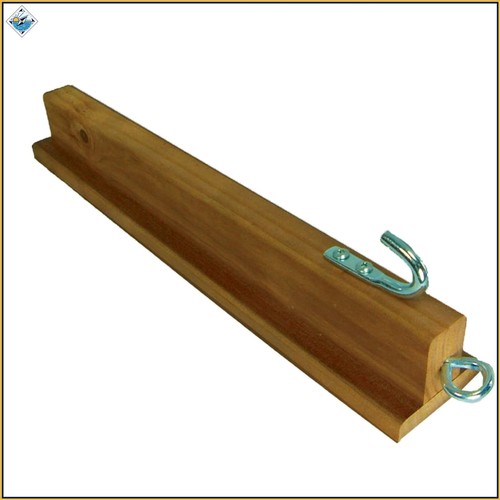 Wooden saddle rack wall mount - wooden,