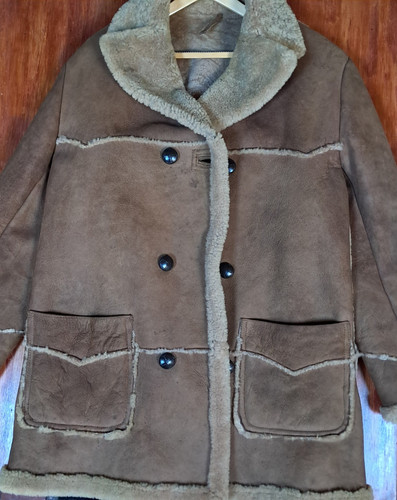Real sheepskin double breasted - real,