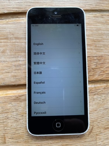 Apple iphone 16gb white - -,