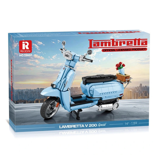 Reobrix 11037 blue - reobrix, lambretta