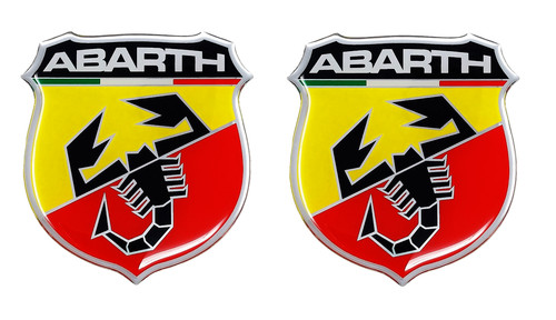 Pcs abarth adhesive - 2,