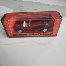 Matchbox Models Of Yesteryear
