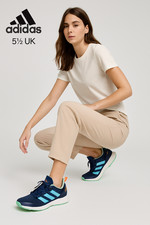 Adidas Stabil Sport Shoes Trainers - 5.5 UK - navy blue/sky rush/orange rush