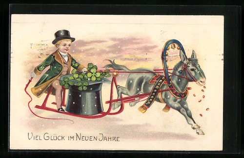 Postcard horse drawn - postcard, horse-drawn
