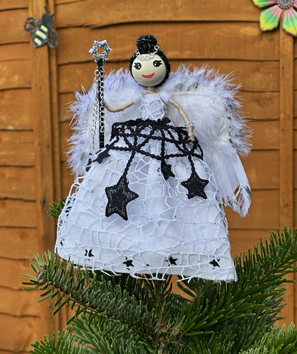 Handmade gothic angel - handmade,