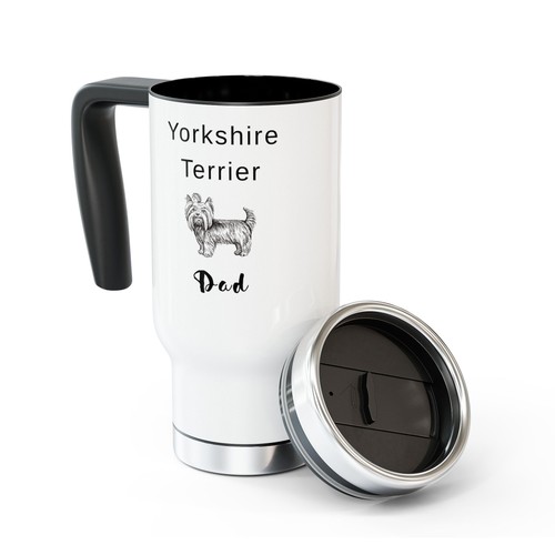 Yorkshire terrier dad - dad, 14oz