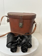 Vintage Philo 8x40 6.5⁰ Field Binoculars, in original case, coated lens