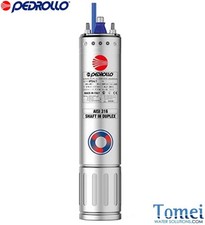 Borehole Water Pump ONLY MOTOR 4PD /0,75 Pedrollo 0,75Hp 3phase 400V Domestic 4"