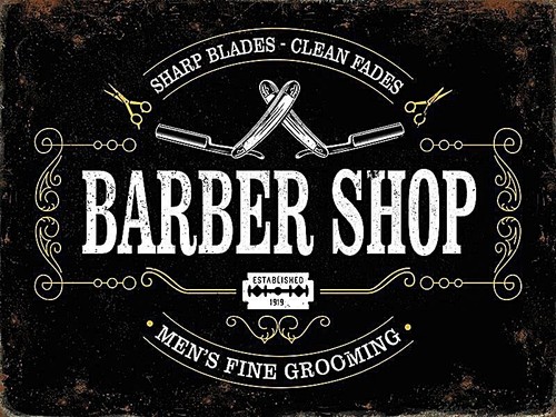 Barber shop men - barber, men's