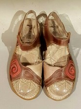 JUNGLA LADIES LEATHER SANDALS