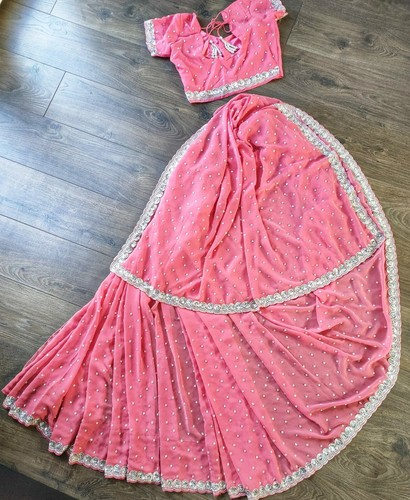 Indian saree with ready made - with,