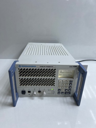 Rohde schwarz sd4200 uhf - rohde, &