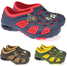 BOYS FLIP FLOPS SUMMER SANDALS CLOGS BEACH MULES HOLIDAY SHOES COMFORT TOE POST