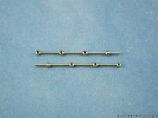 10 x Caldercraft Brass Rail