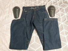 bks kevlar motorcycle jeans w30 l34 new