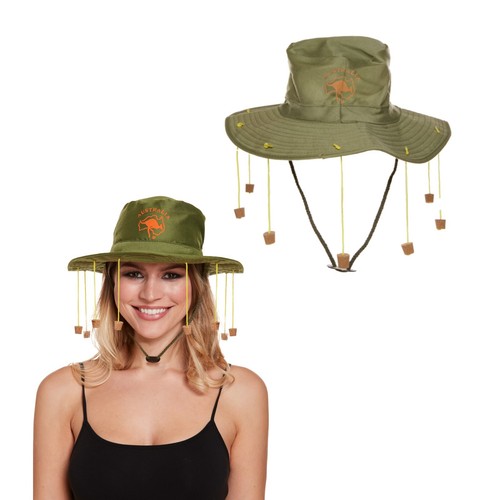 Australian hat with corks - hat,
