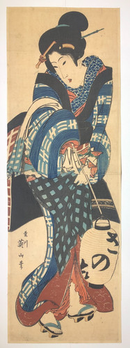 Eizan woodblock print - eizan,